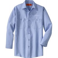 20-SP14, Long 1XL, Light Blue, None, Left Chest, Stratasys.