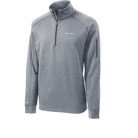 20-F247, Small, Grey Heather, Left Chest, Stratasys.